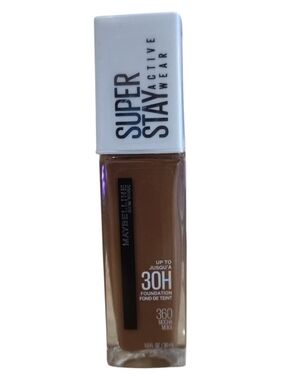 Maybelline Super Stay Active Wear Foundation Deep Brown 360 Mocha 30H